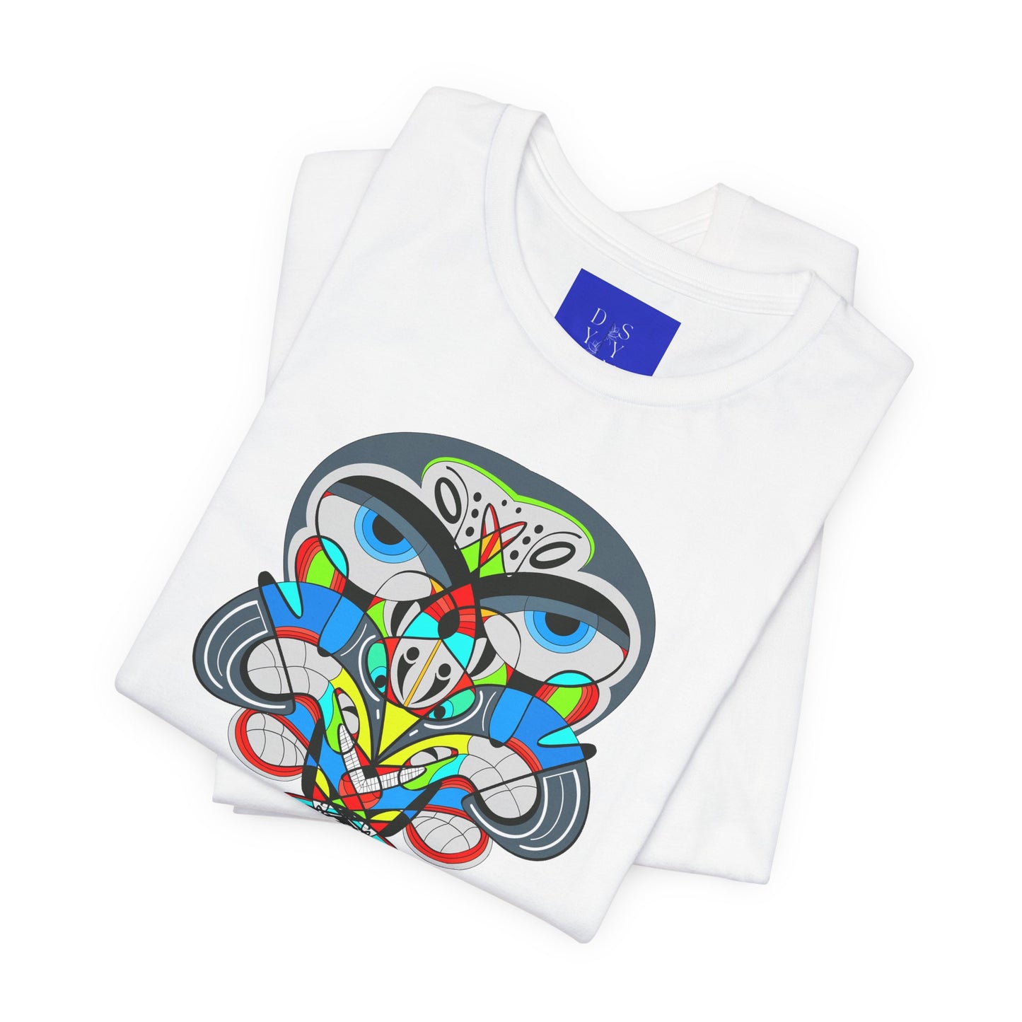 Cali Owl | Geometric Tribal Mask T-Shirt