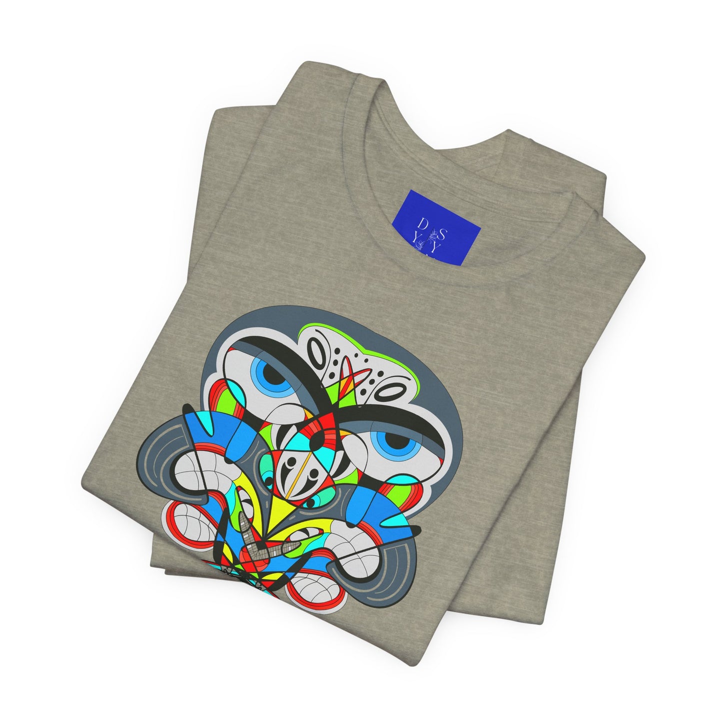 Cali Owl | Geometric Tribal Mask T-Shirt