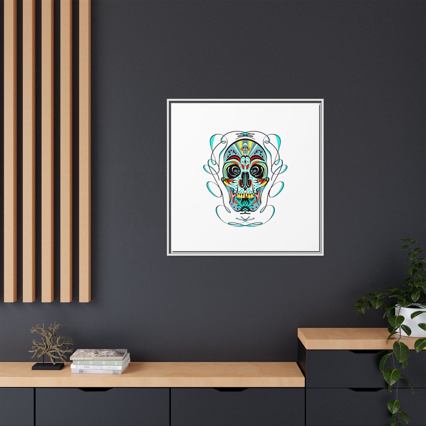 Sugar Skull | Day of the Dead Skull Wall Art