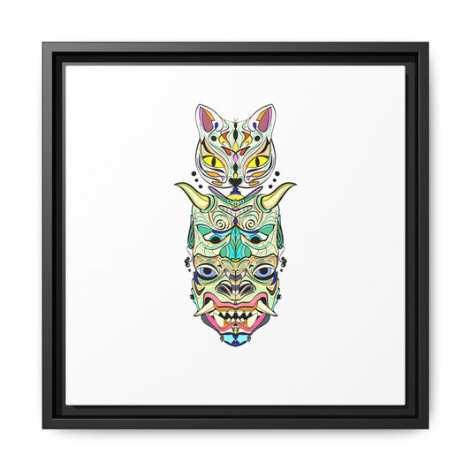 Samurai Totem Matte Canvas