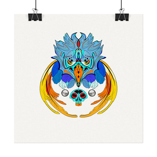 The Eagle | Watercolor Textured Art Print