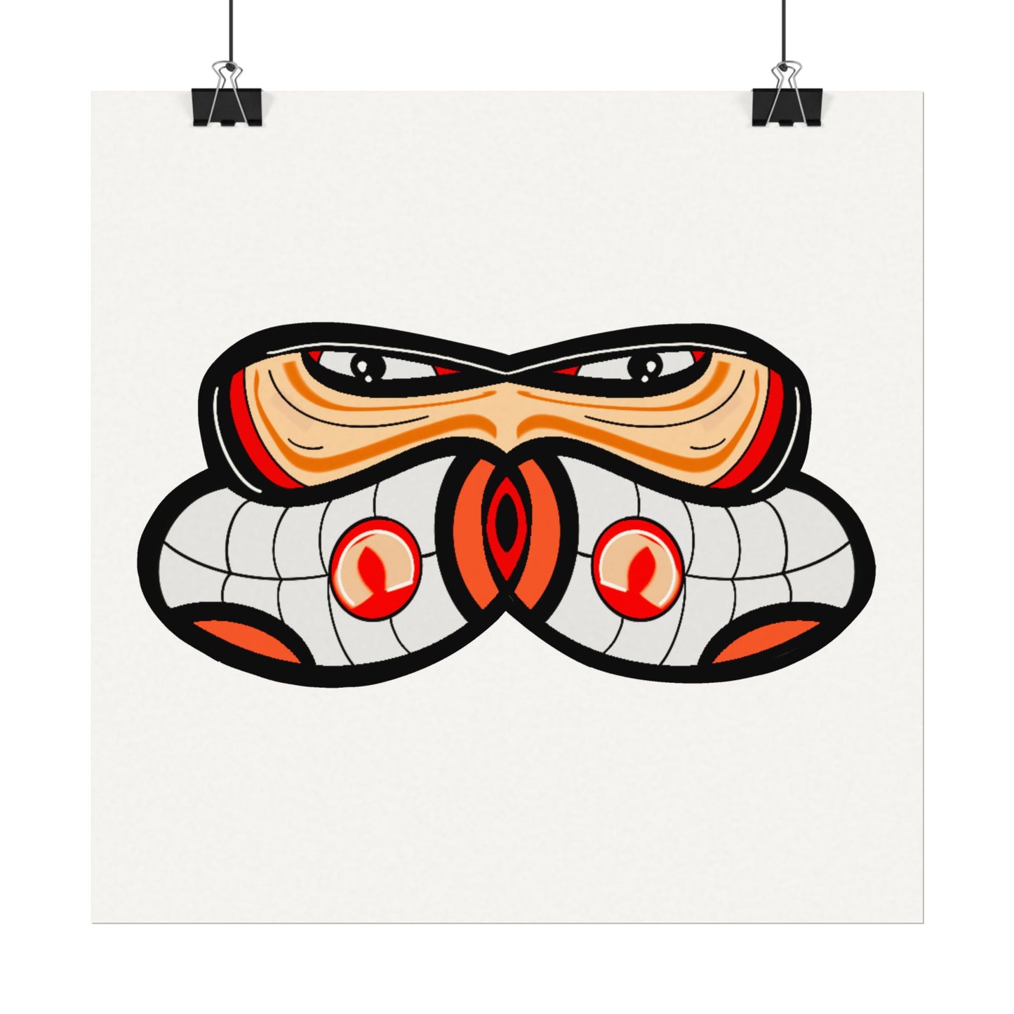 The Myth | Matte Watercolor Texture Poster