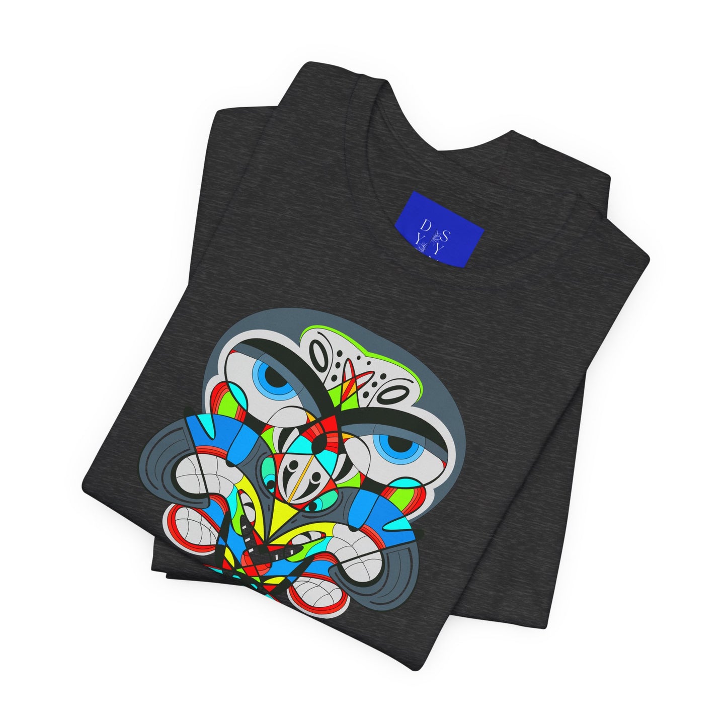 Cali Owl | Geometric Tribal Mask T-Shirt