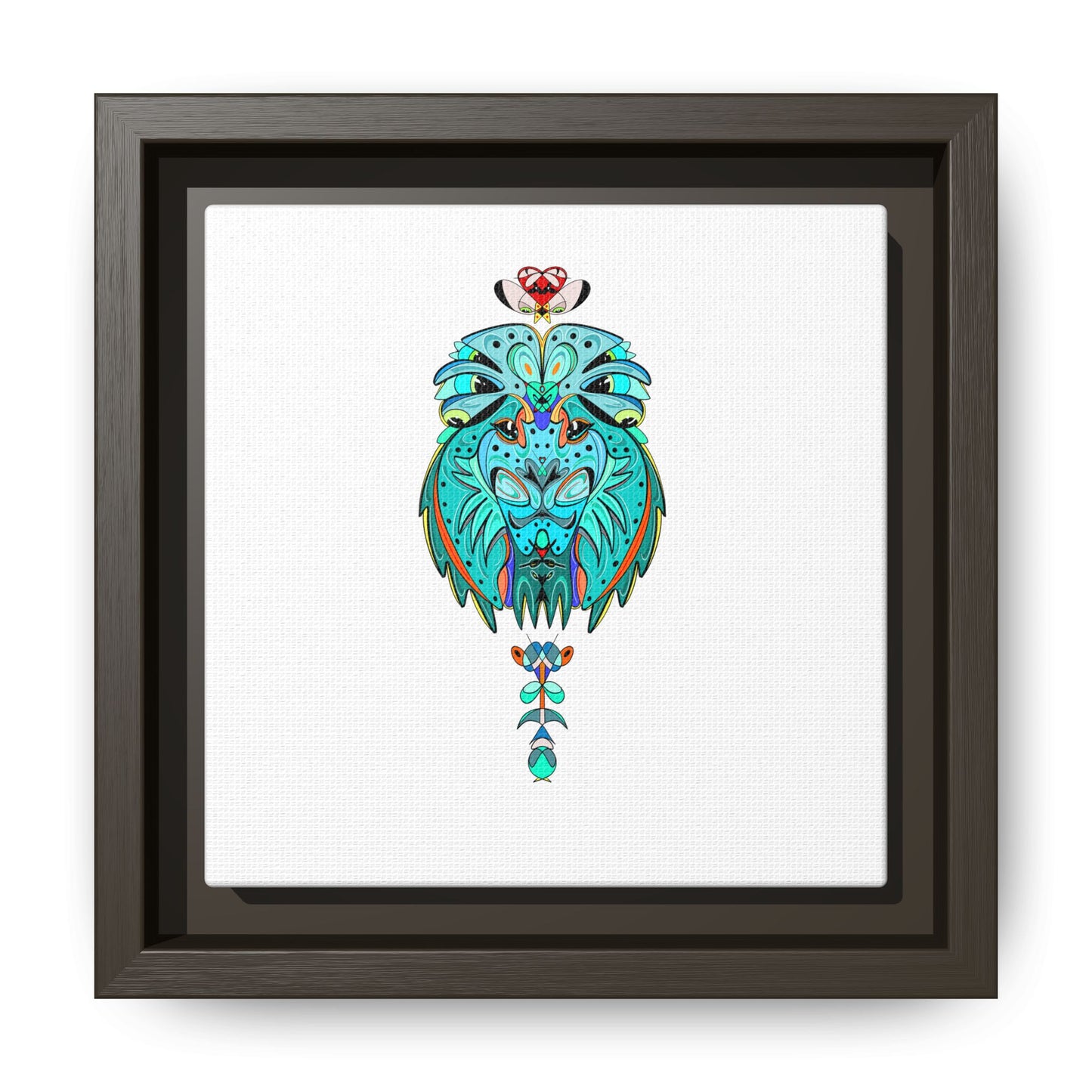 Lion | Boho Animal Wall Art