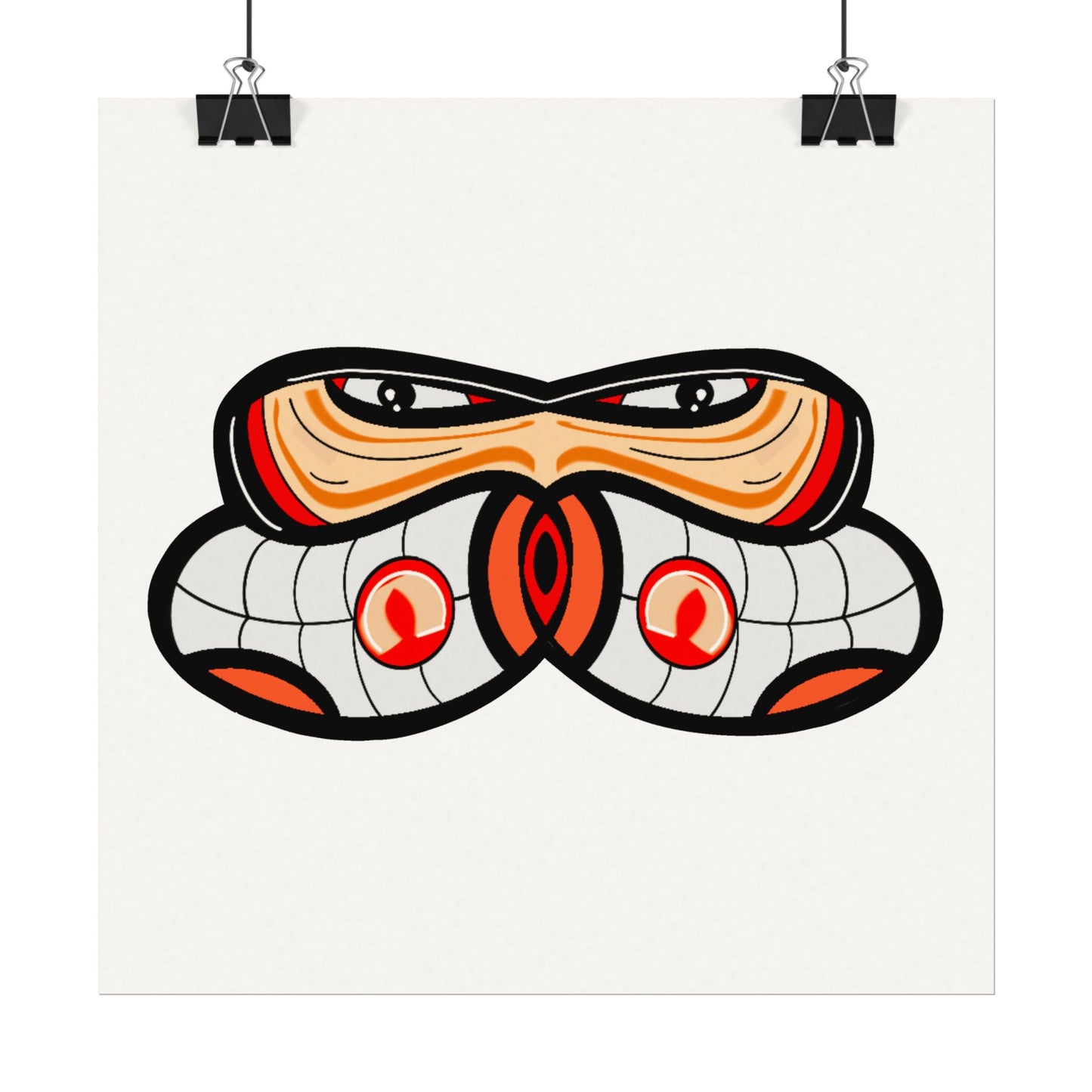 The Myth | Matte Watercolor Texture Poster