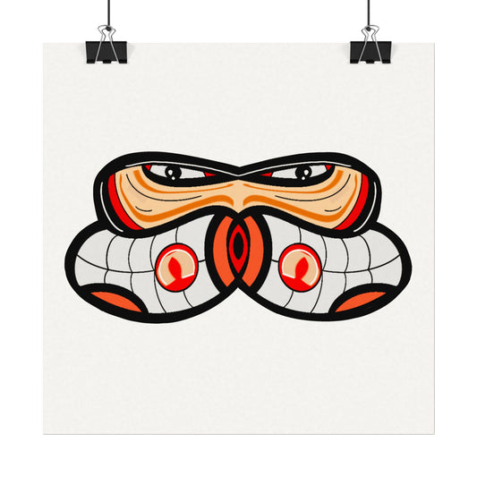 The Myth | Matte Watercolor Texture Poster