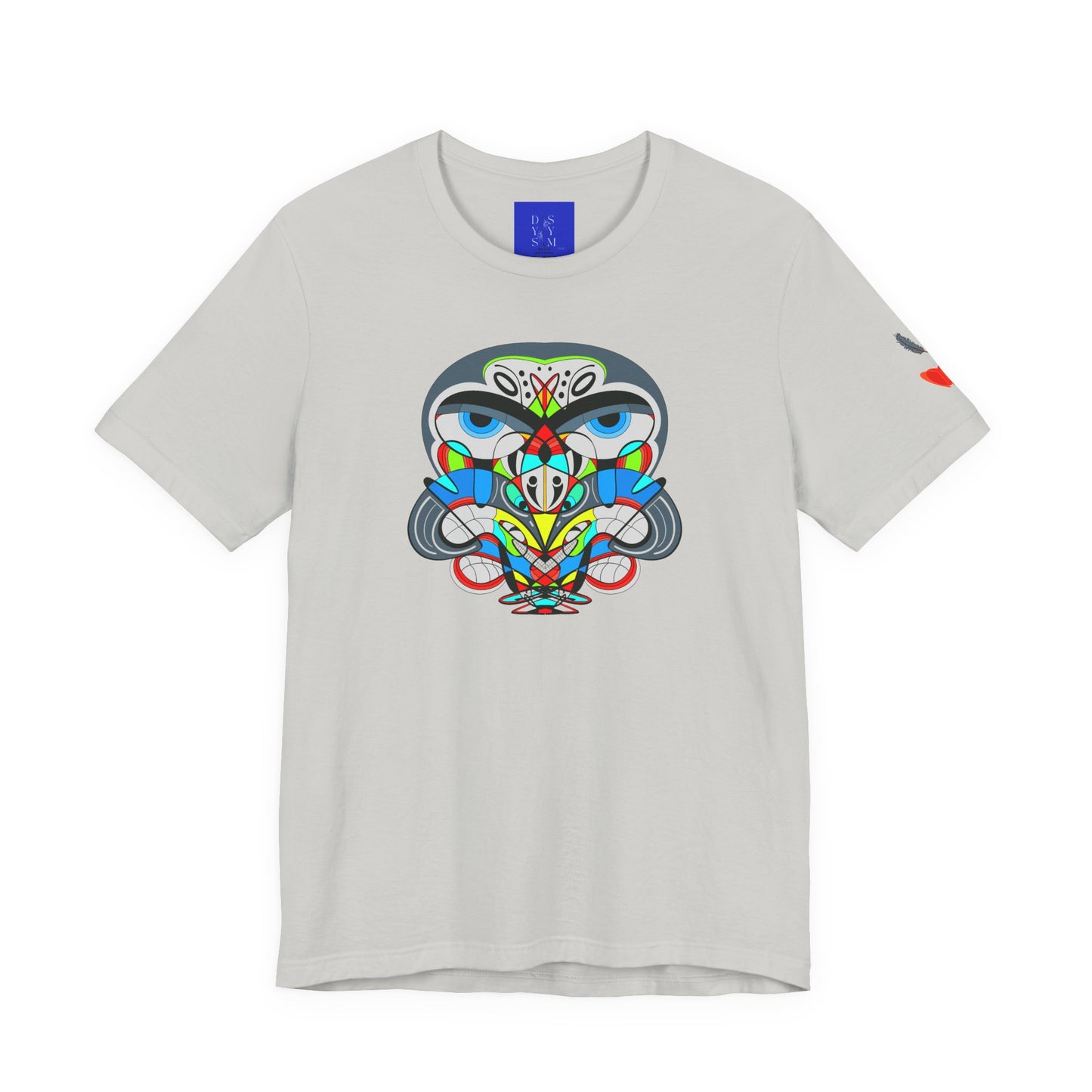 Cali Owl | Geometric Tribal Mask T-Shirt