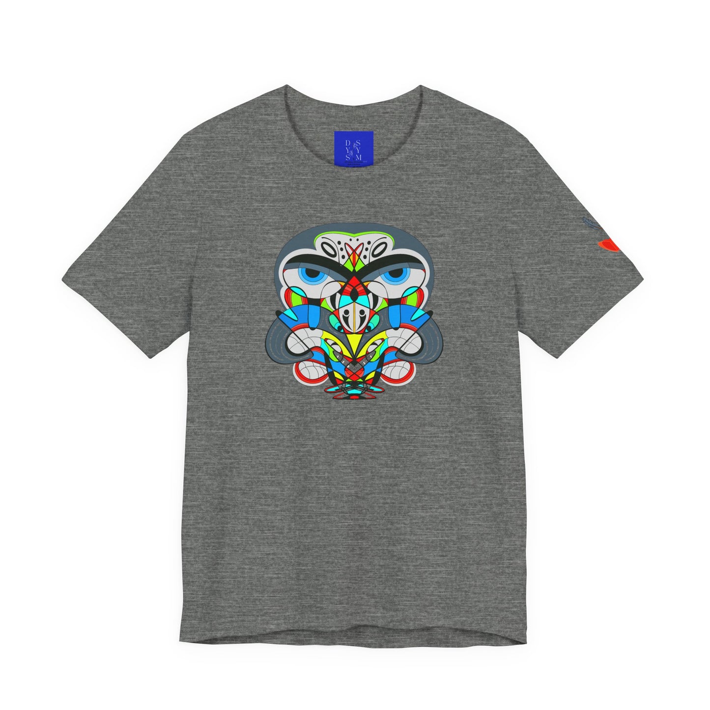 Cali Owl | Geometric Tribal Mask T-Shirt