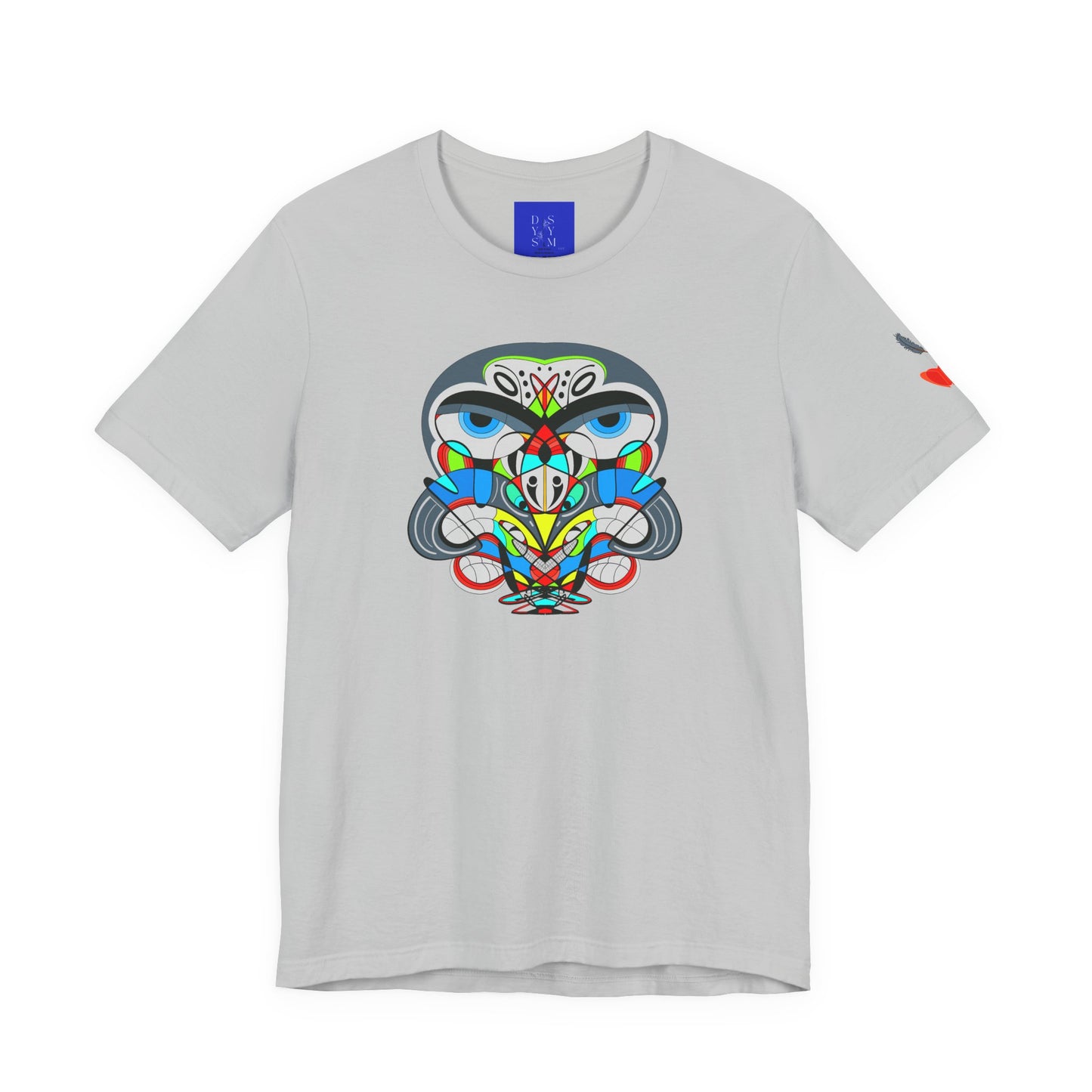 Cali Owl | Geometric Tribal Mask T-Shirt