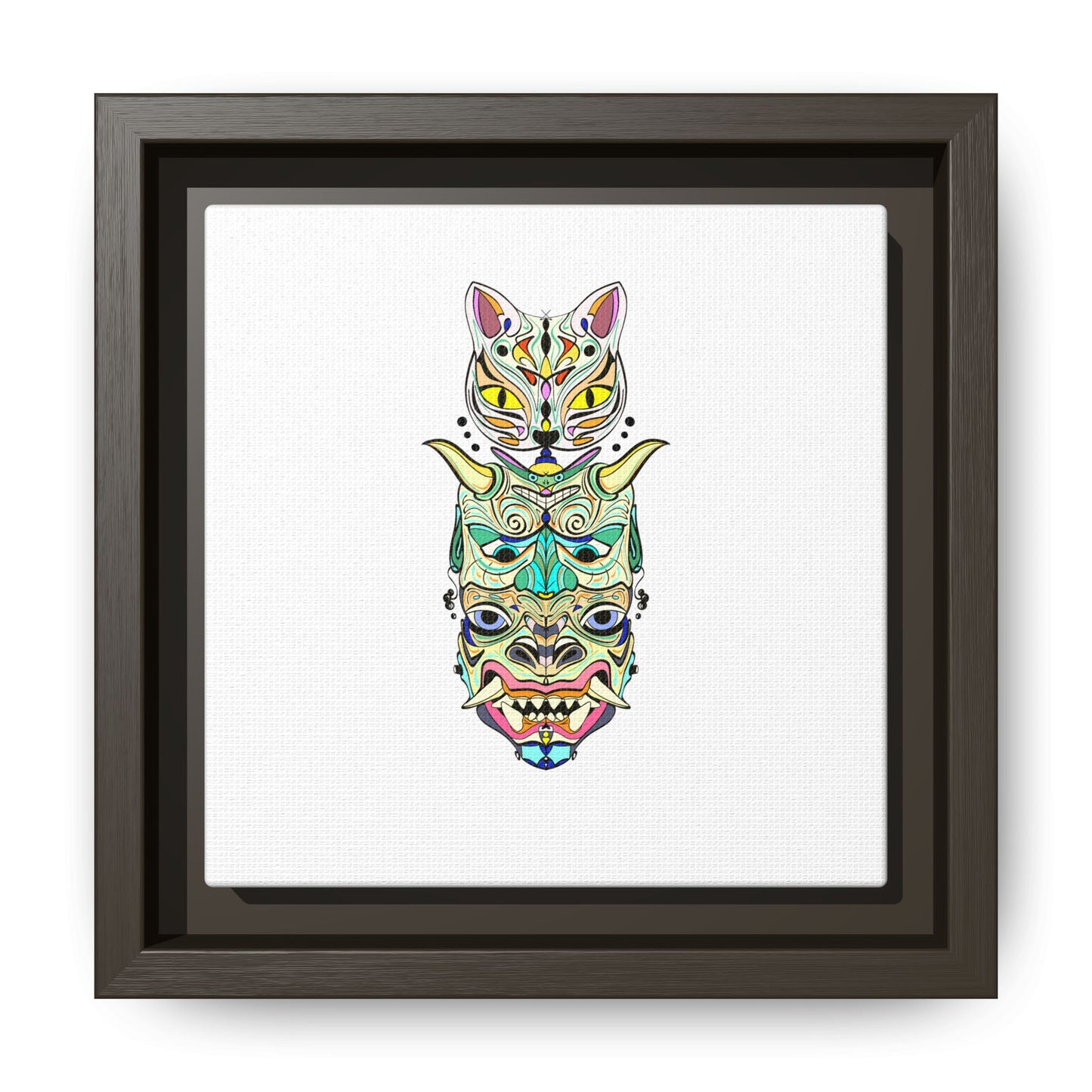 Samurai Totem Matte Canvas