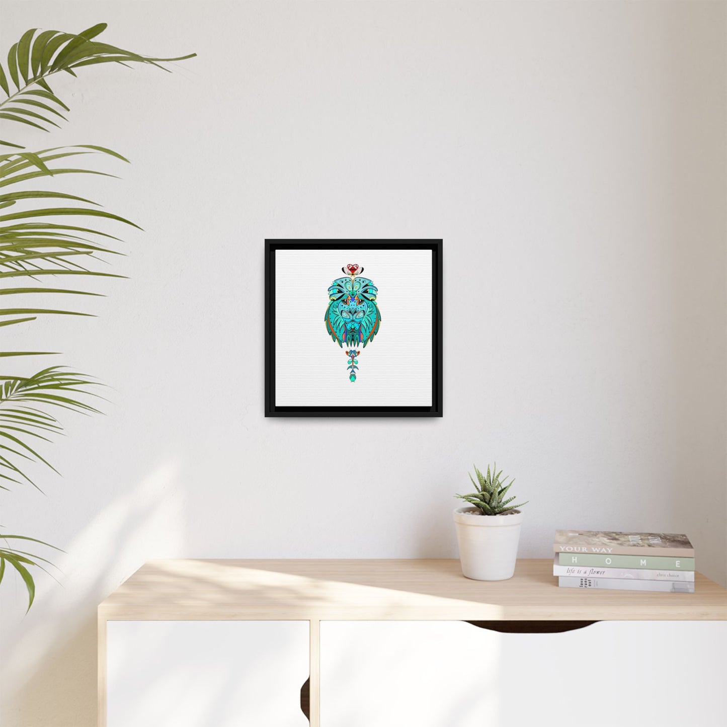 Lion | Boho Animal Wall Art