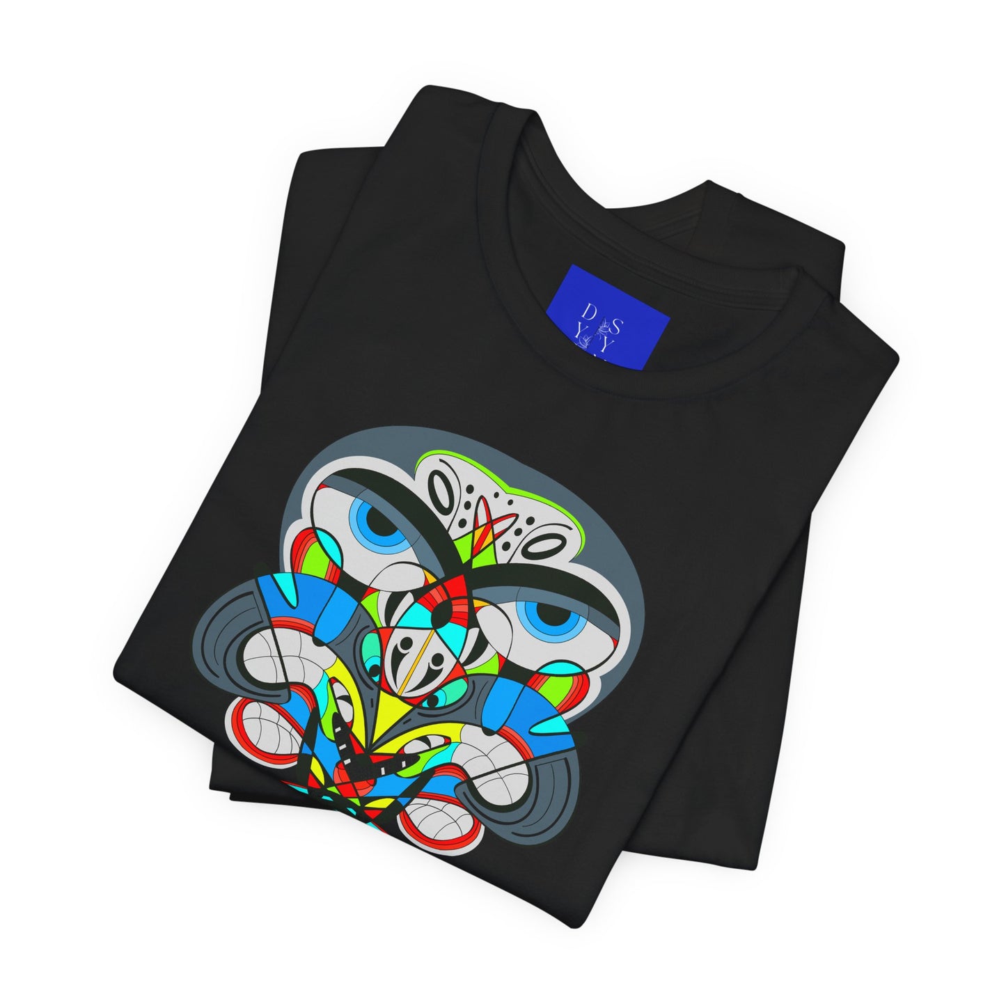 Cali Owl | Geometric Tribal Mask T-Shirt