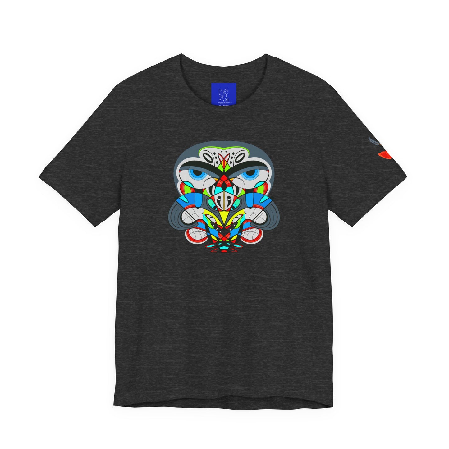 Cali Owl | Geometric Tribal Mask T-Shirt