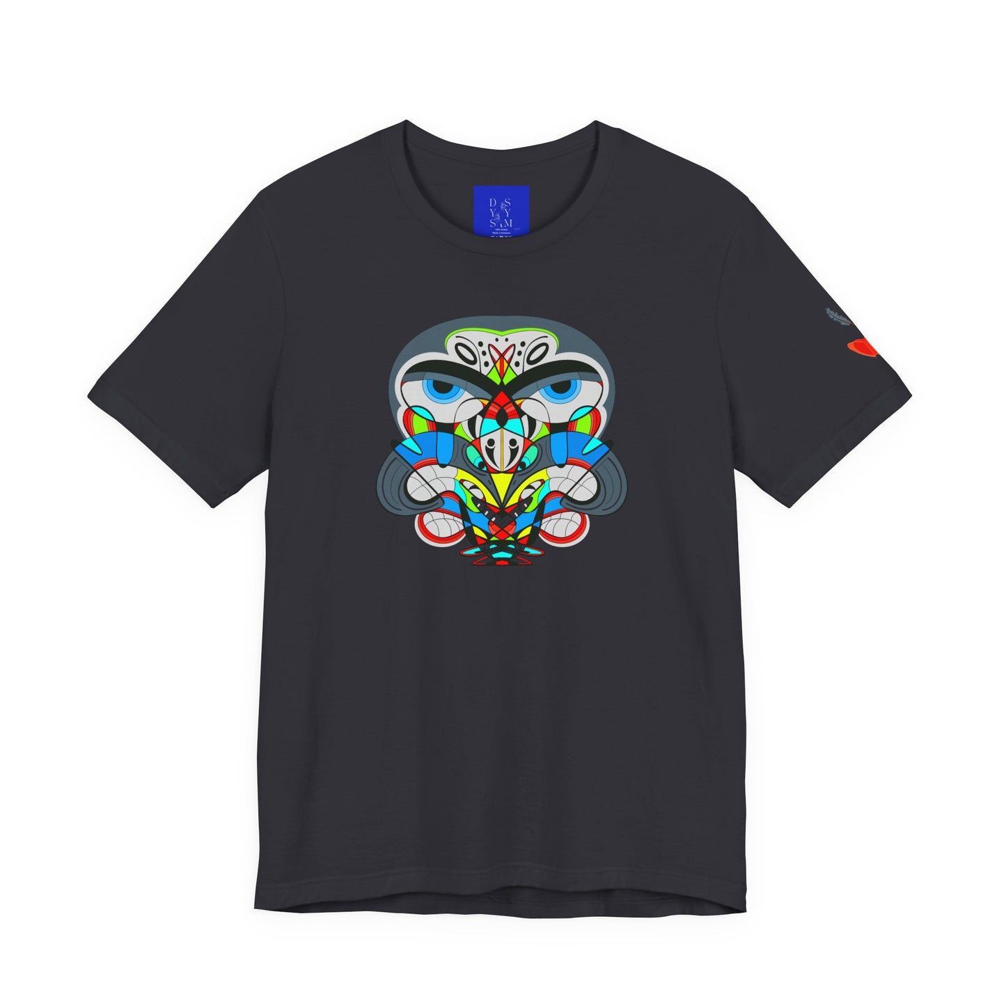 Cali Owl | Geometric Tribal Mask T-Shirt