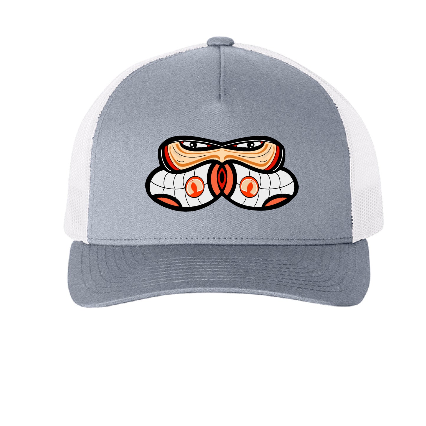 Heather/ White - FRONT