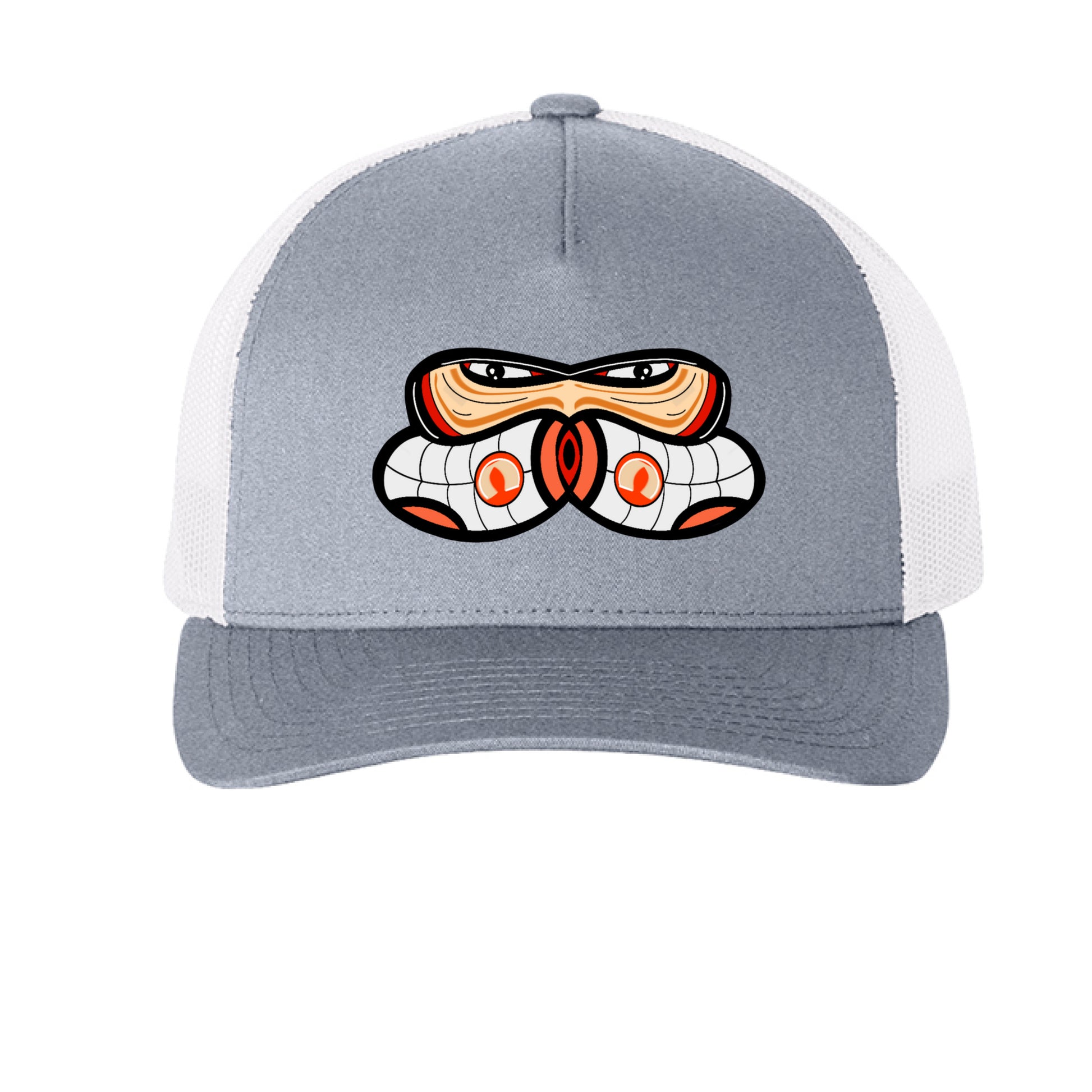 Heather/ White - FRONT