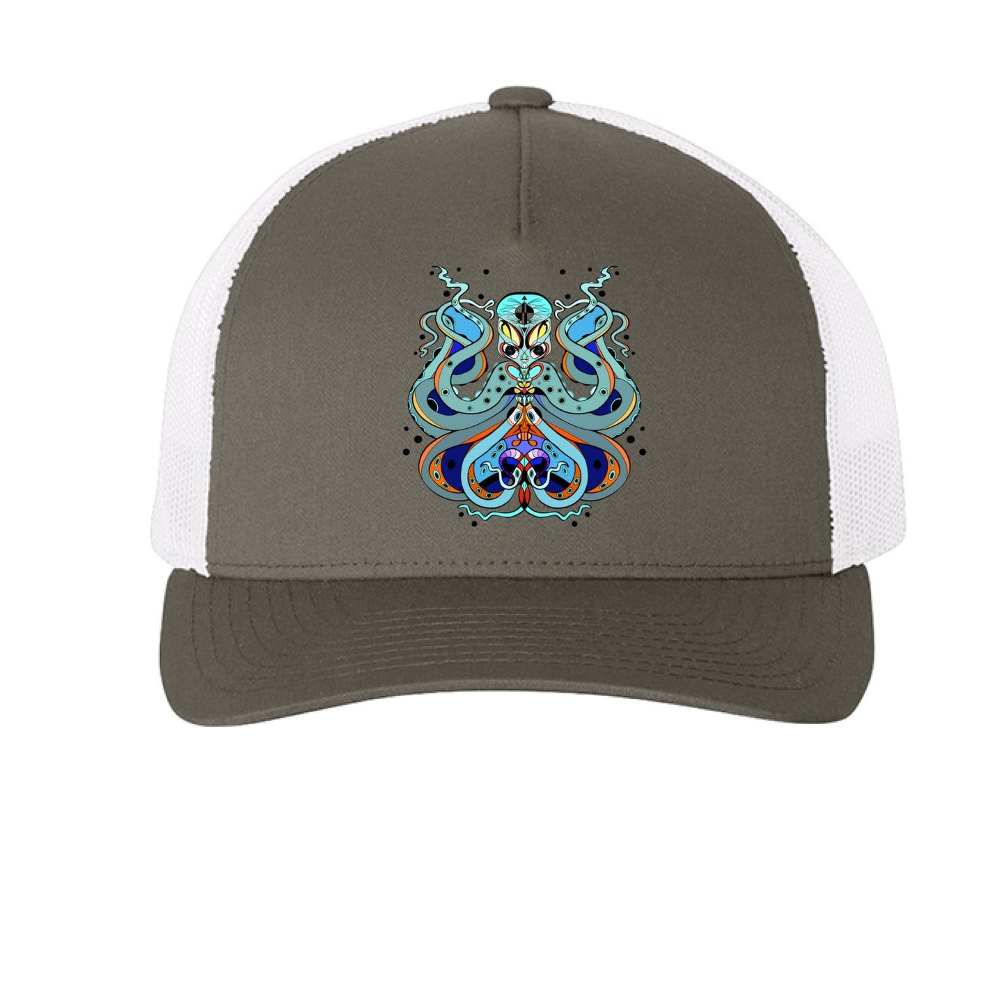 Charcoal/ White - FRONT