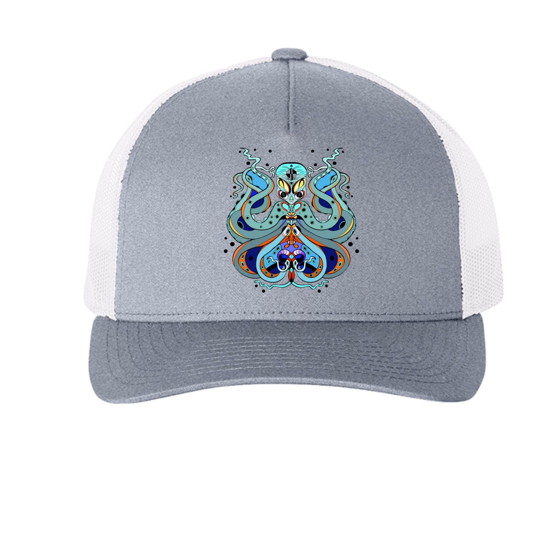 Heather/ White - FRONT