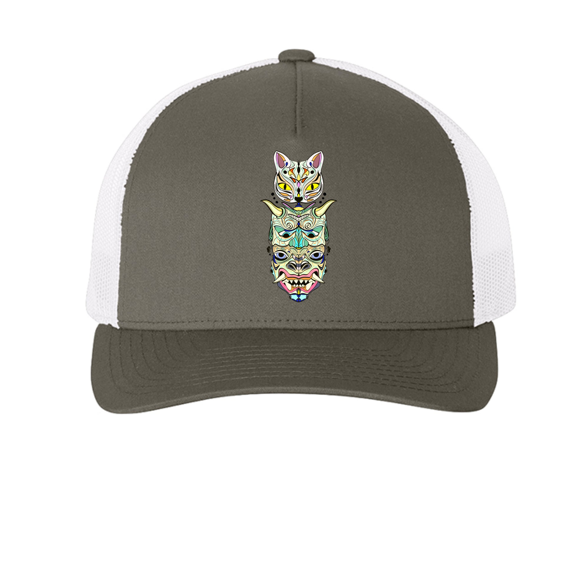 Charcoal/ White - FRONT