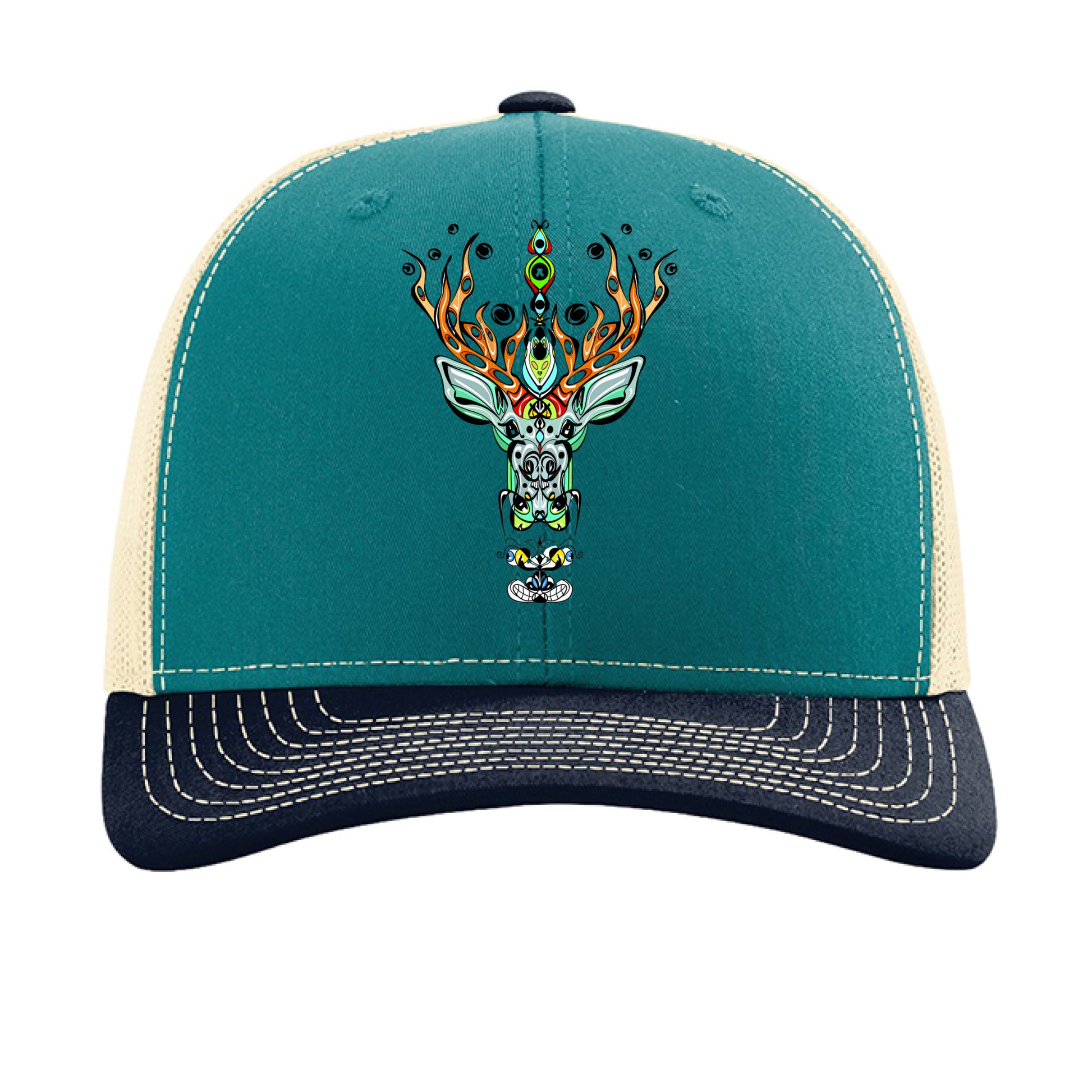 Blue Teal/ Birch/ Navy - FRONT