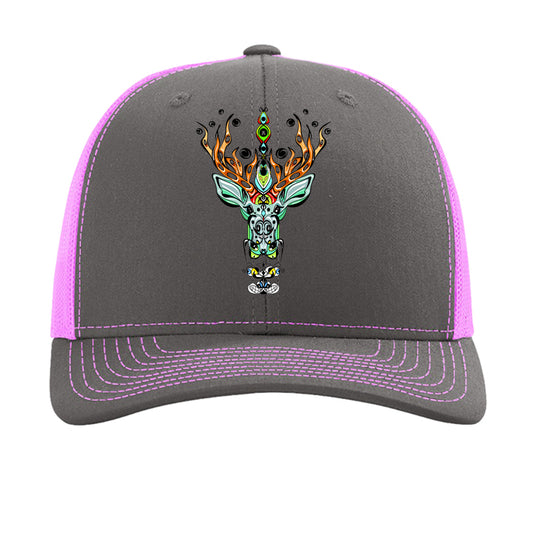 Charcoal/ Neon Pink - FRONT