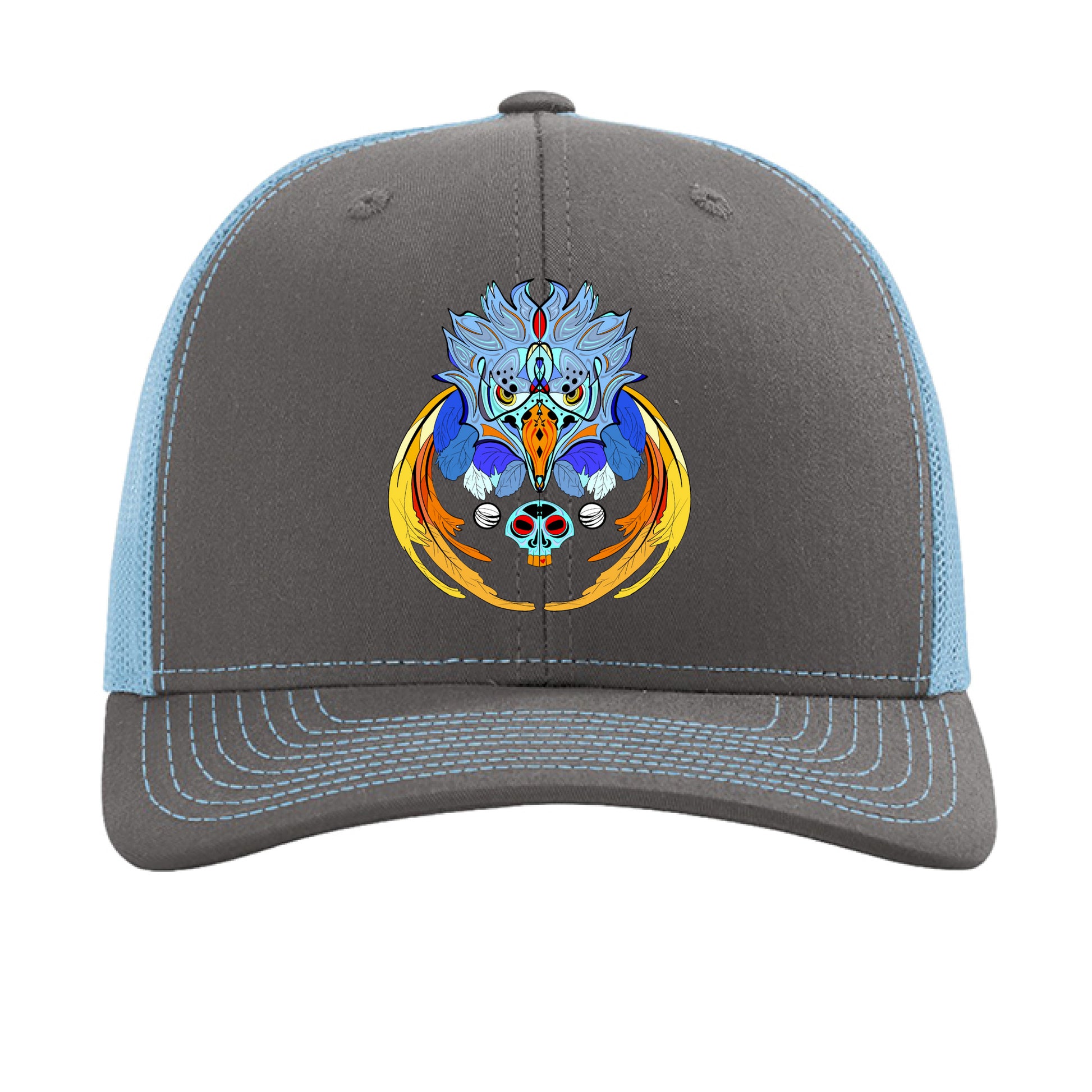 Charcoal/ Columbia Blue - FRONT