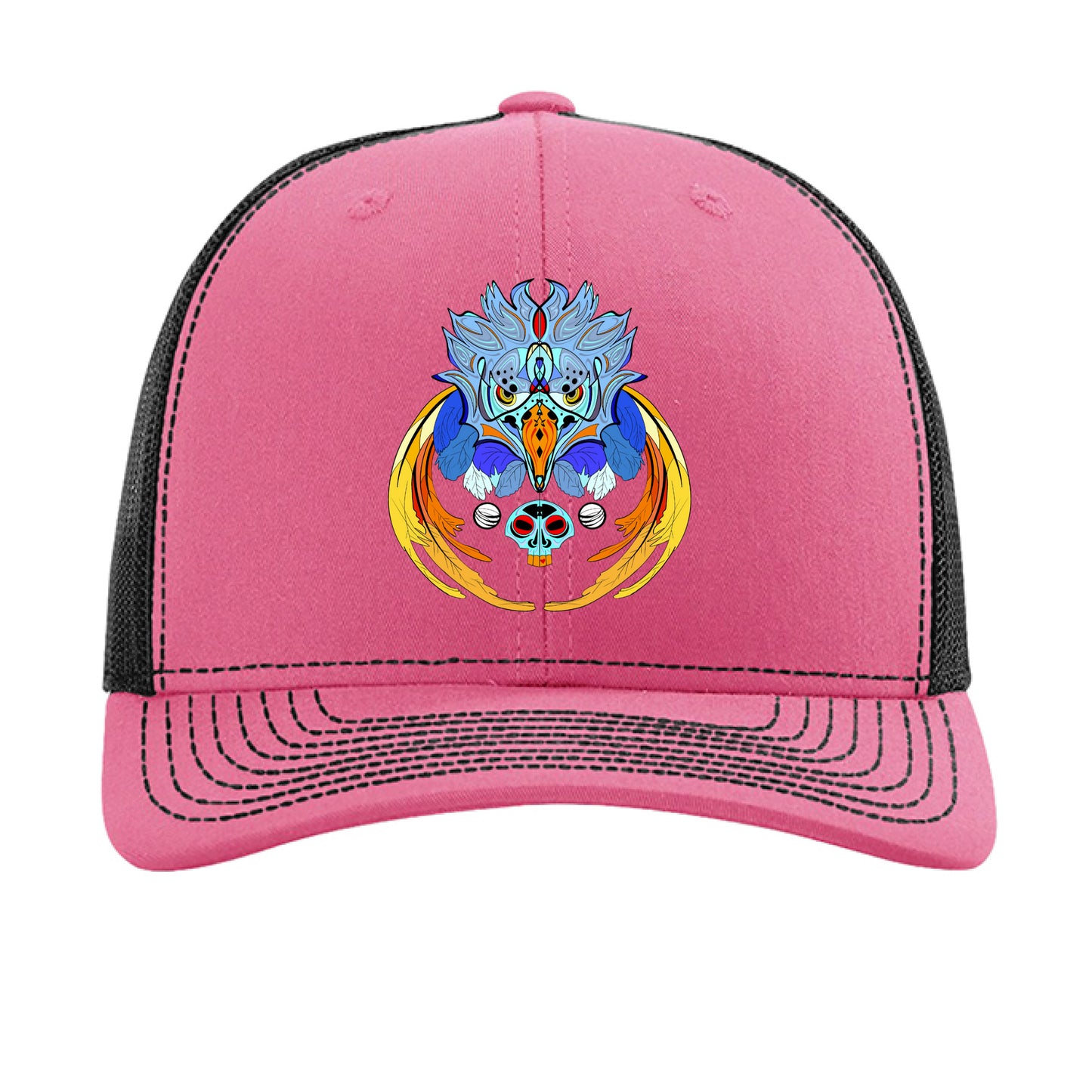 Hot Pink/ Black - FRONT