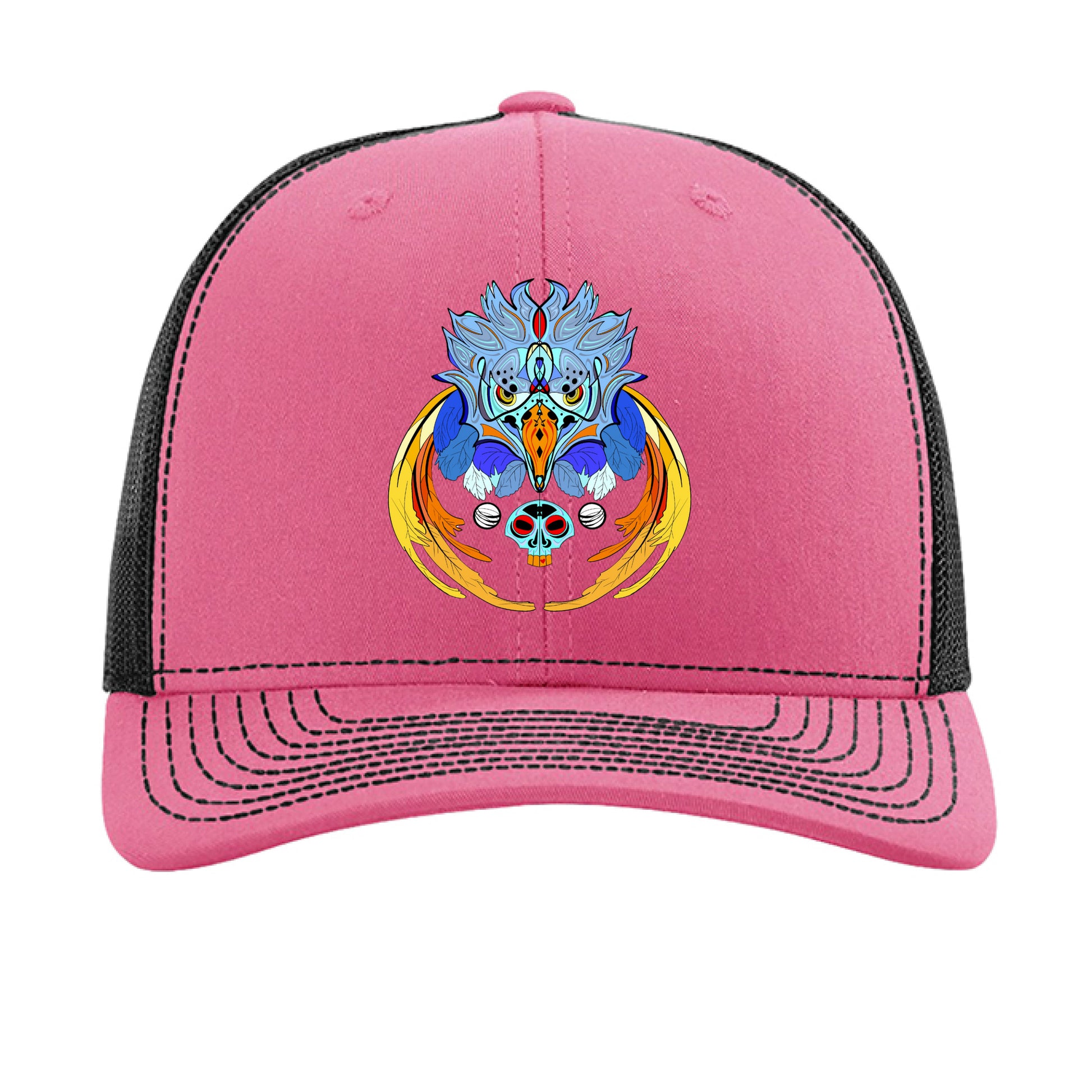 Hot Pink/ Black - FRONT