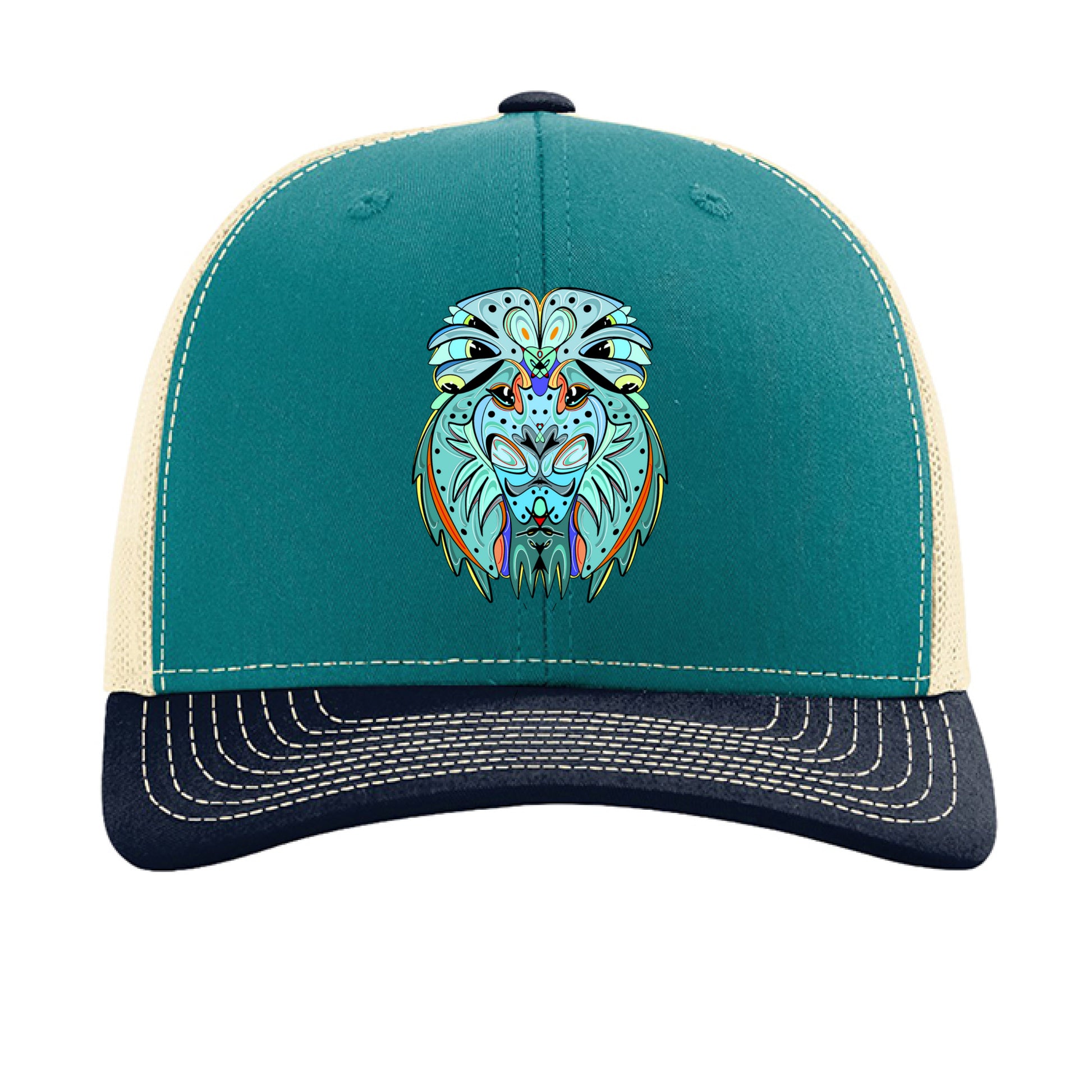 Blue Teal/ Birch/ Navy - FRONT