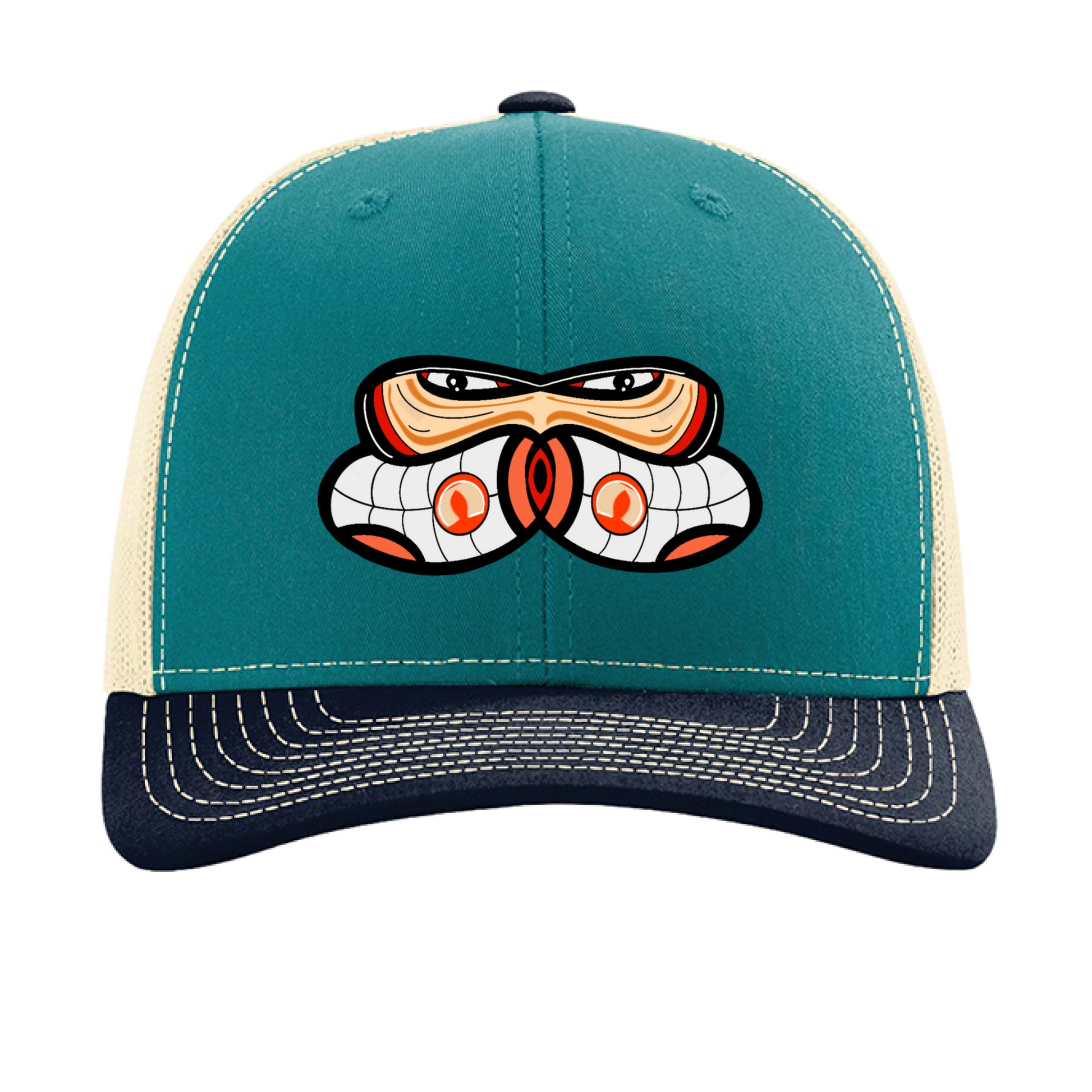 Blue Teal/ Birch/ Navy - FRONT